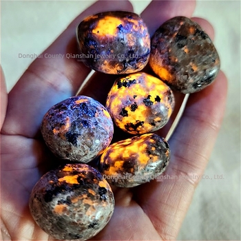 Естествен пламъчен камък, подвижен камък, големи частици, кристален камък, офис декорация, аквариум, озеленяване, магазин, дъно, занаятчийски орнаменти