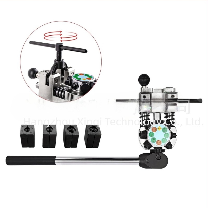 Инструмент за разширяване на спирачните тръби може да се разшири на 45 градуса с еднослоен и двуслоен спирачен тръбопровод, инструмент за ремонт на автомобили