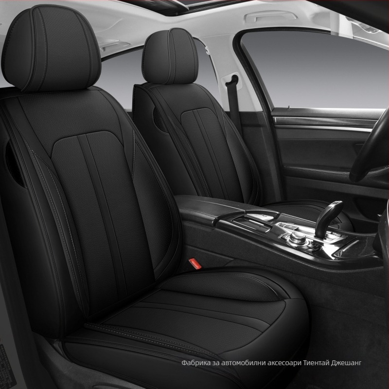 Нова универсална кожена възглавница за автомобилна седалка за четири сезона, универсален калъф за петместна автомобилна седалка, фабрични директни продажби, могат да изпращат B-01