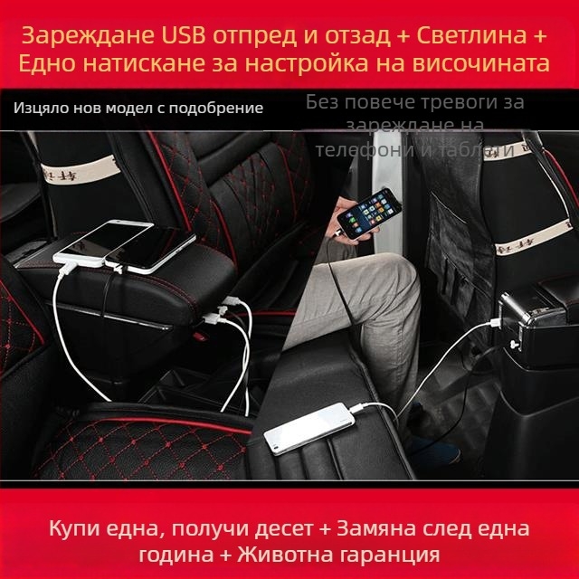 Подходящ за кутия за подлакътник Peugeot 208, специална кутия за централен подлакътник за Peugeot 208, аксесоари за модификация в чужбина