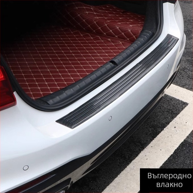 Защитна лента за багажник на автомобил, защитна лента за праг на багажника, защитен стикер против надраскване, лента против сблъсък, лента против надраскване за заден предпазител, модификация на плочата