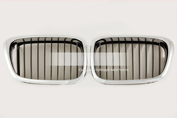 Подходящ за BMW E39, предна решетка на двигателя 51137005837 51137005838