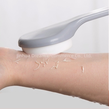 Гъба за баня с дълга дръжка за къпане, скраб за гръб и ексфолиране