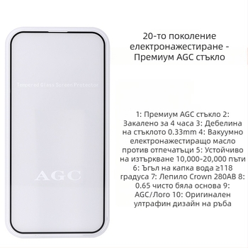 Висококачествено галванизирано закалено фолио за Apple 17/16/15/14 Xun Glass, защитно фолио за екран 13 Promax, фолио за телефон 12/11 Xr
