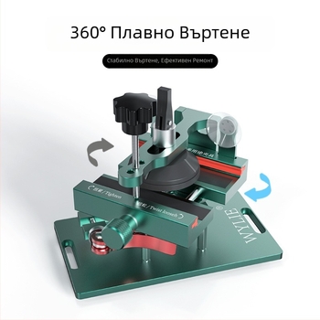 Многофункционално приспособление за фиксиране на мобилен телефон, странично окачващо приспособление за екран на Apple, свалете стъклото на задния капак и сменете инструмента за поддържане на налягането на задния капак.