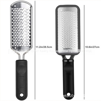 Най-продаваната пила за крака от неръждаема стомана 304 на Amazon за премахване на мъртва кожа. Комплект инструменти за педикюр с пила за крака от неръждаема стомана за премахване на мъртва кожа.