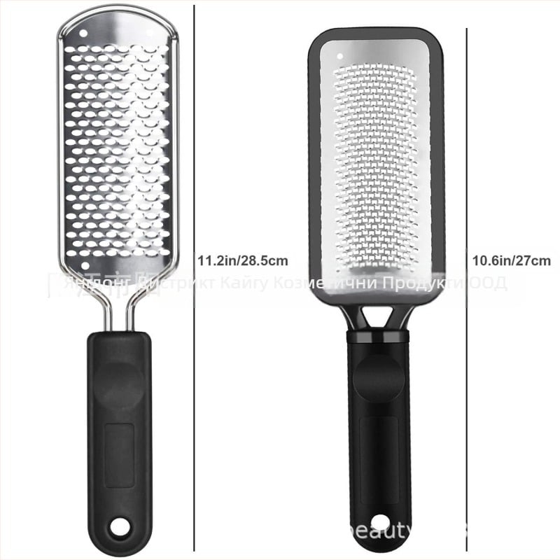 Най-продаваната пила за крака от неръждаема стомана 304 на Amazon за премахване на мъртва кожа. Комплект инструменти за педикюр с пила за крака от неръждаема стомана за премахване на мъртва кожа.