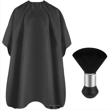 Производителите на източници поддържат печат на външна търговия полиестерна тафта антистатична бръснарница кърпа за подстригване на коса фризьорски салон специален