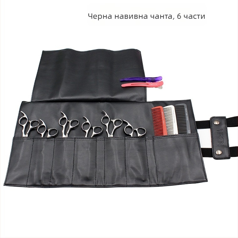 Фабричен фризьорски комплект, фризьорски стилист, чанта за ножици, чанта за съхранение на ролка, чанта за домашни любимци, чанта за съединител за фризьор, козметична чанта