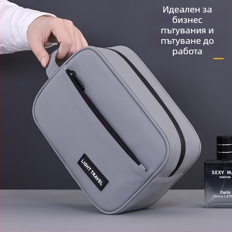 Трансгранична гореща продажба на мъжка тоалетна чанта за пътуване, преносима многофункционална преносима водоустойчива козметична чанта за съхранение с голям капацитет