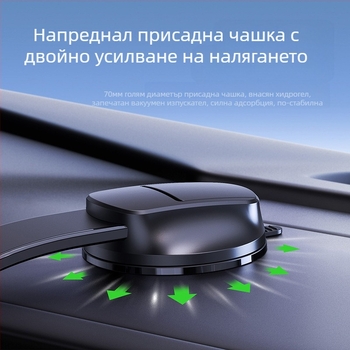 Ново автомобилно Magsafe15W силно магнитно безжично зареждане на едро, подходящо за навигационна скоба Qi бързо зареждане на едро