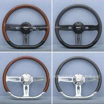 Фабрика за директни продажби на автомобили, генерален ретро волан за класически автомобили, 14-инчов конкурентен волан, модифициран волан