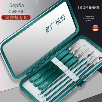 Игла за акне, изстискване на черни точки, инструмент за акне, премахване на акне, игла за акне, премахване на черни точки, изстискване на акне, красота