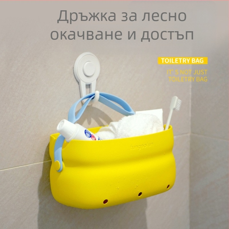Чанта за тоалетни принадлежности, висок клас водоустойчива преносима козметична чанта за пътуване, стилна, луксозна, закачена мъжка и дамска козметична чанта тип чанта