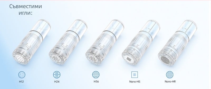 Трансграничен нов Hydra pen H5 електрически нано микроиглен направляващ инструмент MTS микроток EMS инструмент за красота