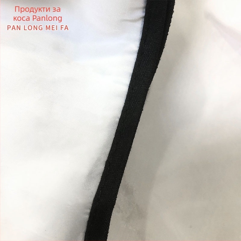 Фабрично боядисване на коса с плат, едноцветно, за бръснарница, фризьорски салон, подстригване, третиране на коса с масло, боядисване с перманент, подстригване на коса за възрастни, нелепнеща коса