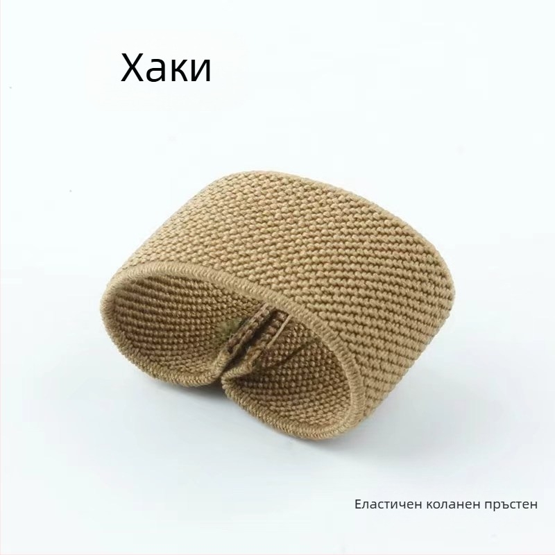 Найлонов колан Черни аксесоари Щипка за опашка Фиксиран пръстен Еластична еластична лента Катарама Платнена лента за колан Малък кръг