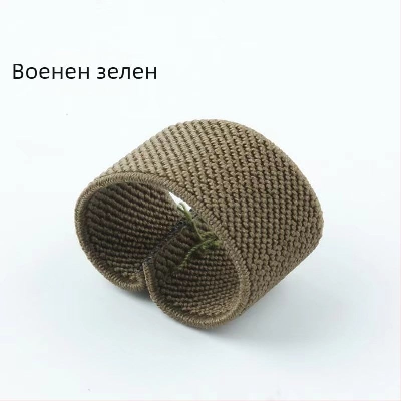 Найлонов колан Черни аксесоари Щипка за опашка Фиксиран пръстен Еластична еластична лента Катарама Платнена лента за колан Малък кръг