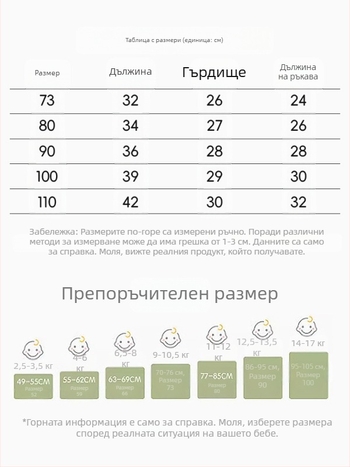 Дрехи за новородено, есенни и зимни, памучни, топли, памучни, за новородено, пролетни и есенни зимни дрехи