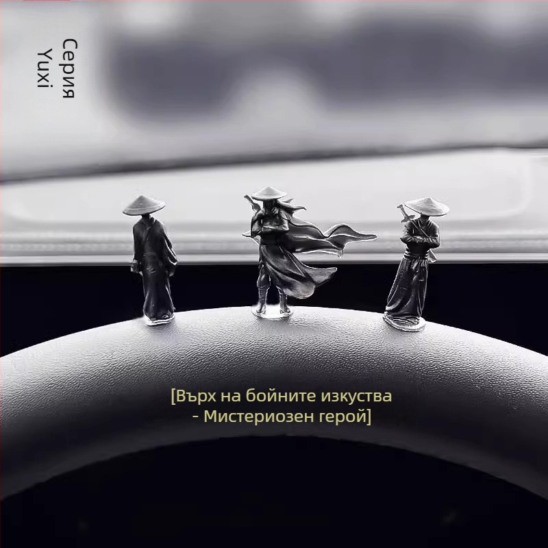 2025 Jianghu Love Chivalrous Декорация за странична конзола на прозореца на автомобила Jianghu Ancient Style Car Healing Interior Decoration