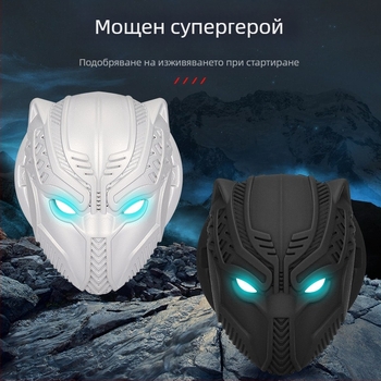 Защитен капак за стартиране с един бутон Panther за кола, декоративни стикери за интериорна декорация, универсален пръстен за запалване, аксесоари за интериора на автомобила