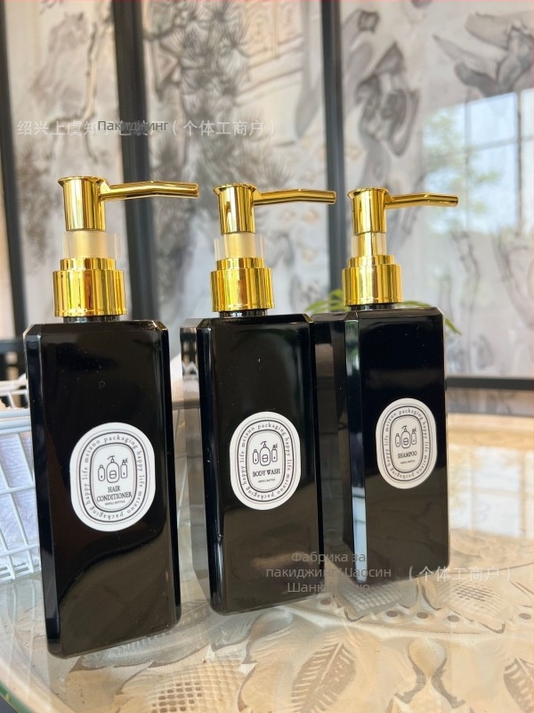 Victoria's Secret Haze Blue 250ml квадратна бутилка за лосион, заместител на луксозно хотелско козметично салонно масажно масло, есенция, мляко