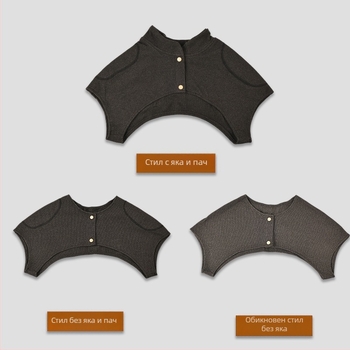 Derong Самозагряваща се жилетка за бременни майки, спяща на шийния отдел на гръбначния стълб, устойчива на студ, за средна и по-възрастни хора, топъл шал, скрити подложки за рамене след раждане