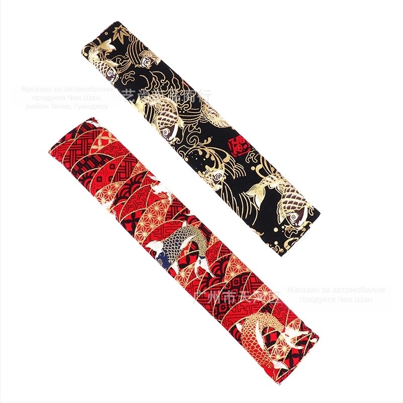 Калъф за рамо за кола, японски и вятърна мелница, защитен калъф за предпазен колан, защитен калъф за кола, декорация за предпазен колан