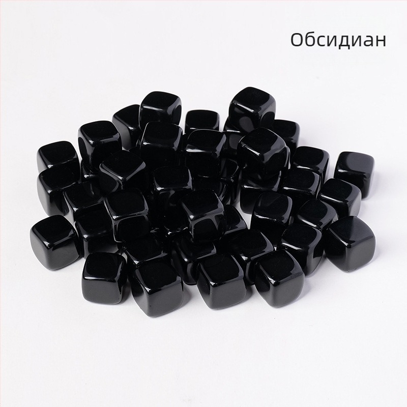 Естествен кристален оригинален камък 13 мм квадратен квадратен цветен кристал полускъпоценен камък кристал демагнитизиран камък декоративни орнаменти за аквариум