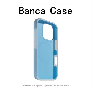Нов гел-калъф с усещане за кожа, магнитен, двуфункционален за iPhone 17 Pro Max и iPhone 16 Pro