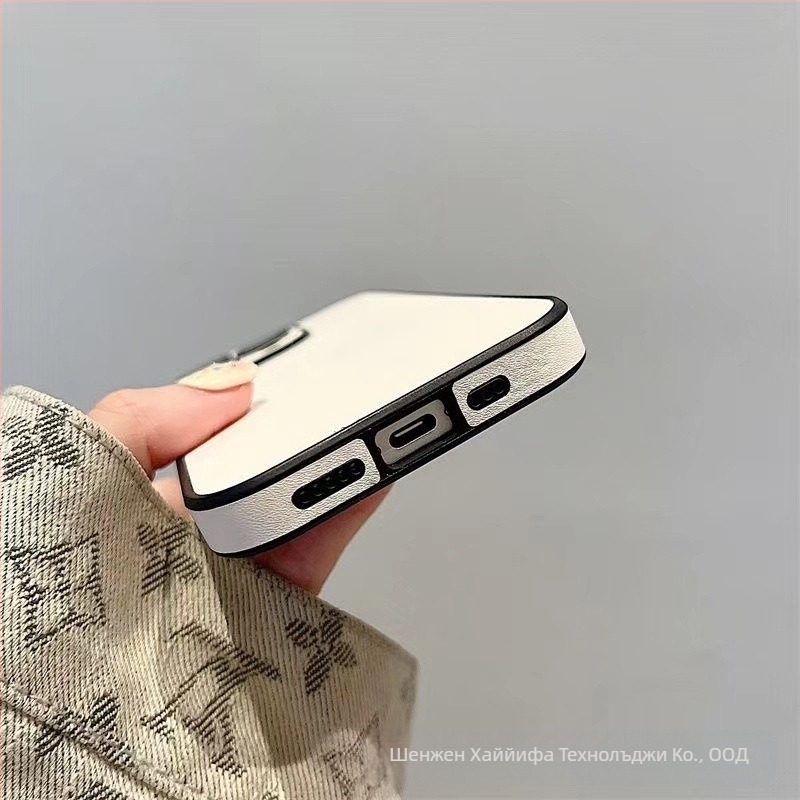 iPhone 17 Pro Max калъф с пълен обхват от изкуствена кожа, интегрирана защита за обектива и 15 защита от изпускане