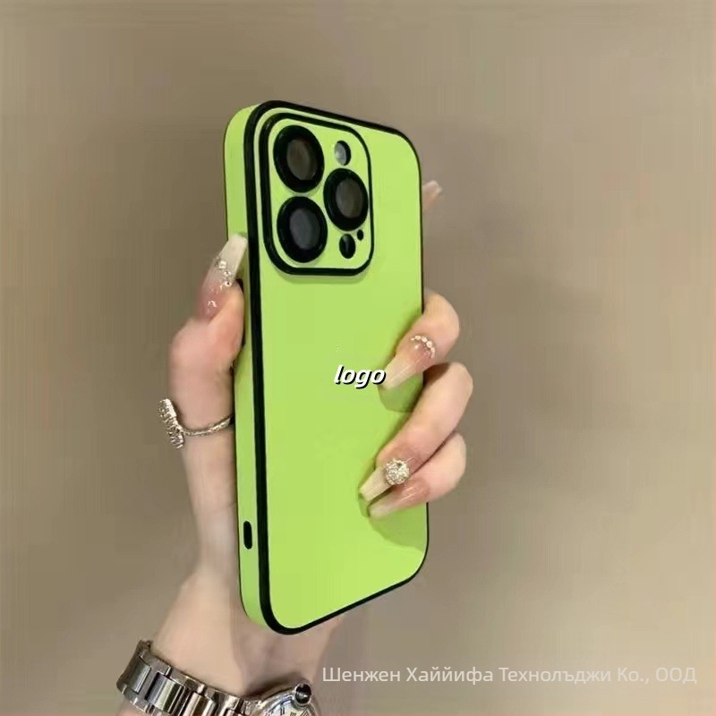 iPhone 17 Pro Max калъф с пълен обхват от изкуствена кожа, интегрирана защита за обектива и 15 защита от изпускане