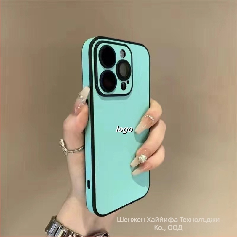 iPhone 17 Pro Max калъф с пълен обхват от изкуствена кожа, интегрирана защита за обектива и 15 защита от изпускане
