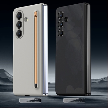 Подходящ за калъф за мобилен телефон Samsung Z Fold7, официален калъф и фолио в същия стил, вградени със защитен калъф Stylus Fold6/5/4