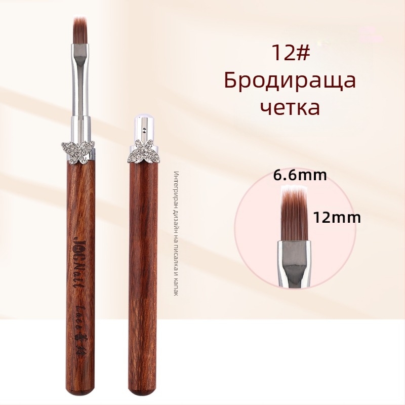 Комплект четки за маникюр с кардамон и звезда, големи и малки кръгли четки за фототерапия, специални четки за рисуване на цветя, линейно рисуване, градиент, универсален химикал