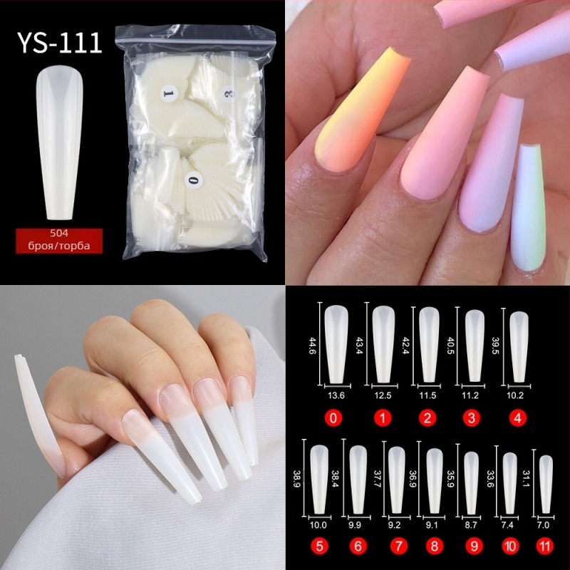 Нов френски маникюр, трансграничен, половин стикер, пълни стикери, изкуствен нокът, лепенка за нокти, нокът с удължено носене