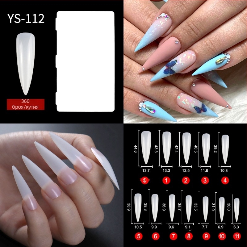 Нов френски маникюр, трансграничен, половин стикер, пълни стикери, изкуствен нокът, лепенка за нокти, нокът с удължено носене