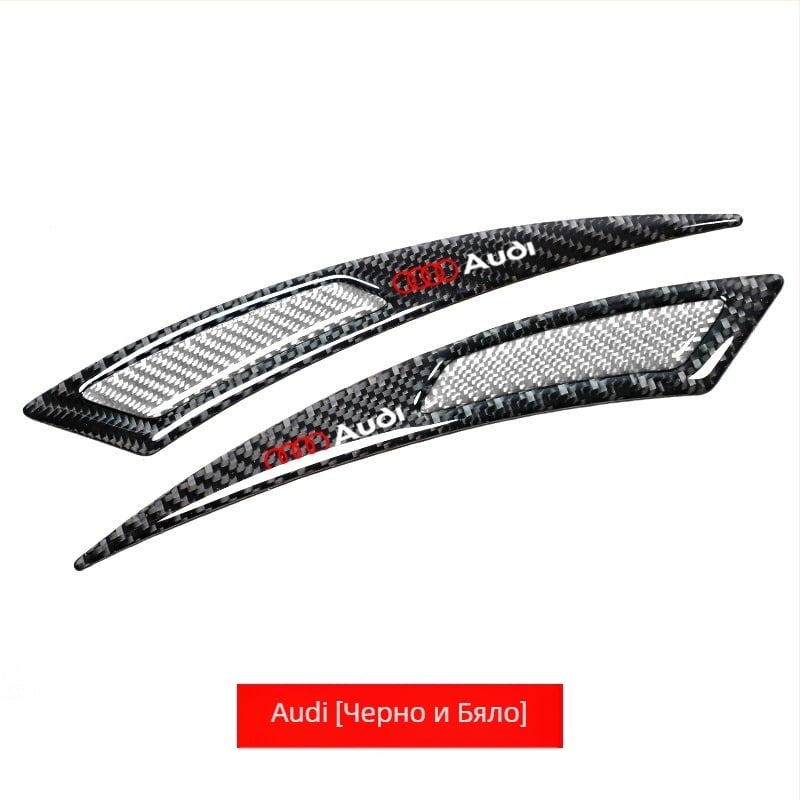 Нова лента против сблъсък за автомобилни джанти, вежди, модифицирана универсална лента против сблъсък от истински въглеродни влакна, лепило против надраскване, стикер против сблъсък, декоративна лента