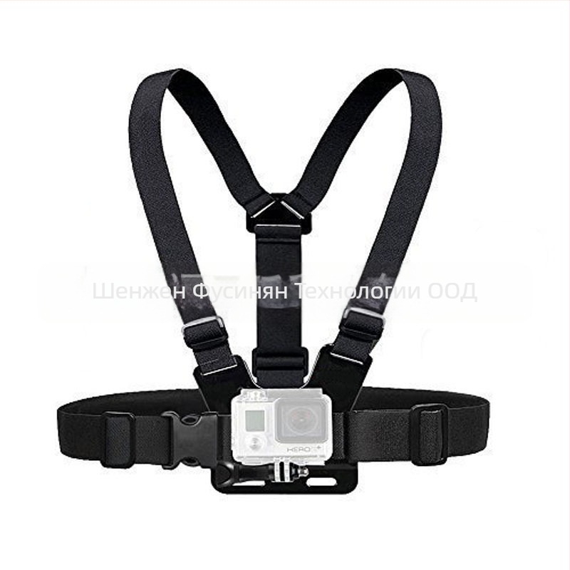 GoPro 12/11/10 комплект: гръден ремък за камера, 360° държач за телефон, презрамка за рамо
