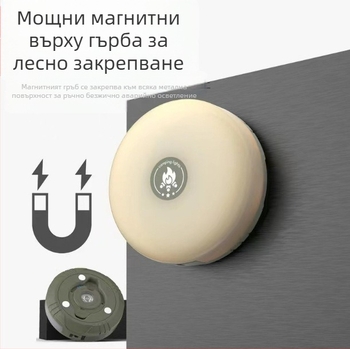 Къмпинг лампа с LED, презареждаща се, 5V, 4.5W, еднополюсен бутон