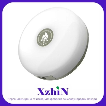 Къмпинг лампа с LED, презареждаща се, 5V, 4.5W, еднополюсен бутон