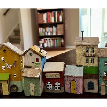 Дървени детски блокчета за сглобяване, бук дърво, модерен минималистичен дизайн, Remembrance of Wood