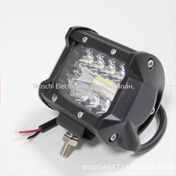 Офроуд работна светлина за автомобил – лента, 3 реда, 20 LED, 60W, 12–24V, WSQ-60WXSD