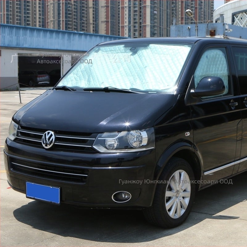 VW T5 RV вътрешен слънцезащитен сенник, алуминиева филмова основа, 725 g, с възможност за персонализация
