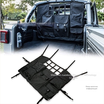 Мрежеста чанта за багаж към задната седалка за Jeep Wrangler JK/JL (2007–2021) — 4 врати, персонализиране