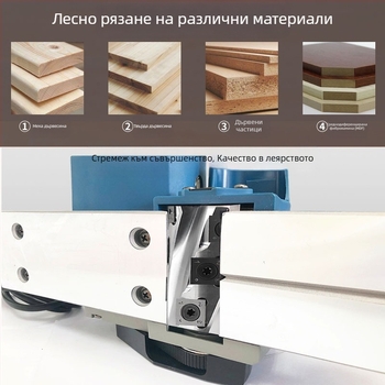 Електрически дървообработващ планер със сменяем спирален нож, профилиране и четиристранно оформяне (Xin Yangcheng; дървообработващи машини; молибденова стомана)