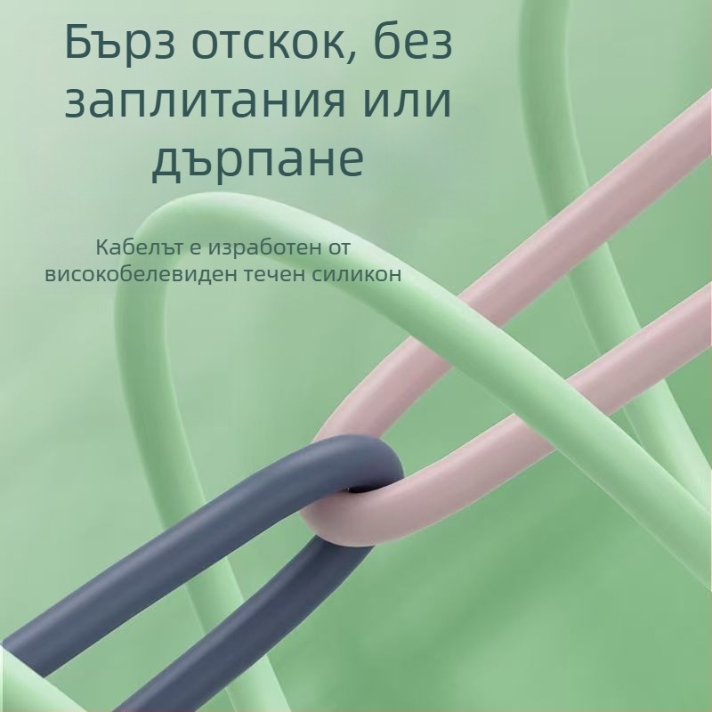 3-в-1 кабел за данни с бързо зареждане: Lightning, Micro USB, USB-C – 3A изход