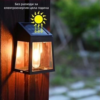 Wl11851 Външна водоустойчива стенна LED лампа с ръчен превключвател, 6–12 часа работа