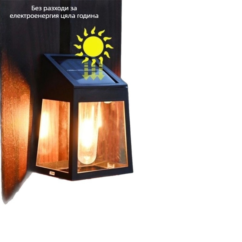 Wl11851 Външна водоустойчива стенна LED лампа с ръчен превключвател, 6–12 часа работа