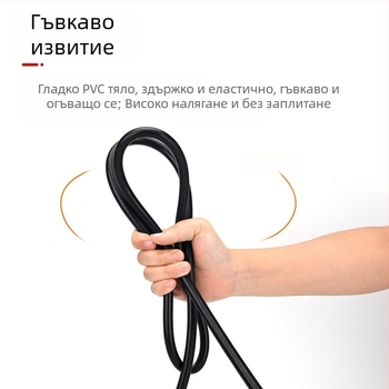 Взривоустойчив маркуч за високо налягане за измиване на автомобили, PVC и медна конструкция, съвместим с Karcher K-Series, марка Xiong Wei, модел Ph0616-10MK